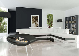 Напольный биокамин Decoflame Ellipse Floor черный Decoflame Ellipse Floor черный