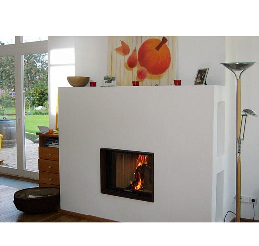 Brunner kompakt-kamin kk 57/67 lifting, чугунный дымосборник 45?, нержавеющие рамки_2