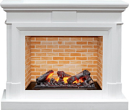 Каминокомплект Dimplex Coventry очаг Cassette 600 NH белый/кирпич Dimplex Coventry очаг Cassette 600 NH белый/кирпич